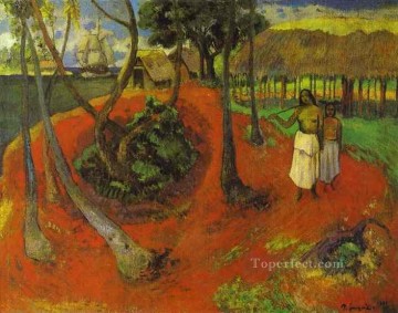 タヒチの牧歌 ポスト印象派 原始主義 ポール・ゴーギャン Oil Paintings